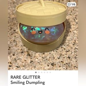 RARE sealed Glitter Smiling Dumpling RMS